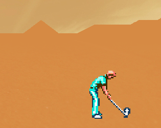 Cover image for Desert Golfing