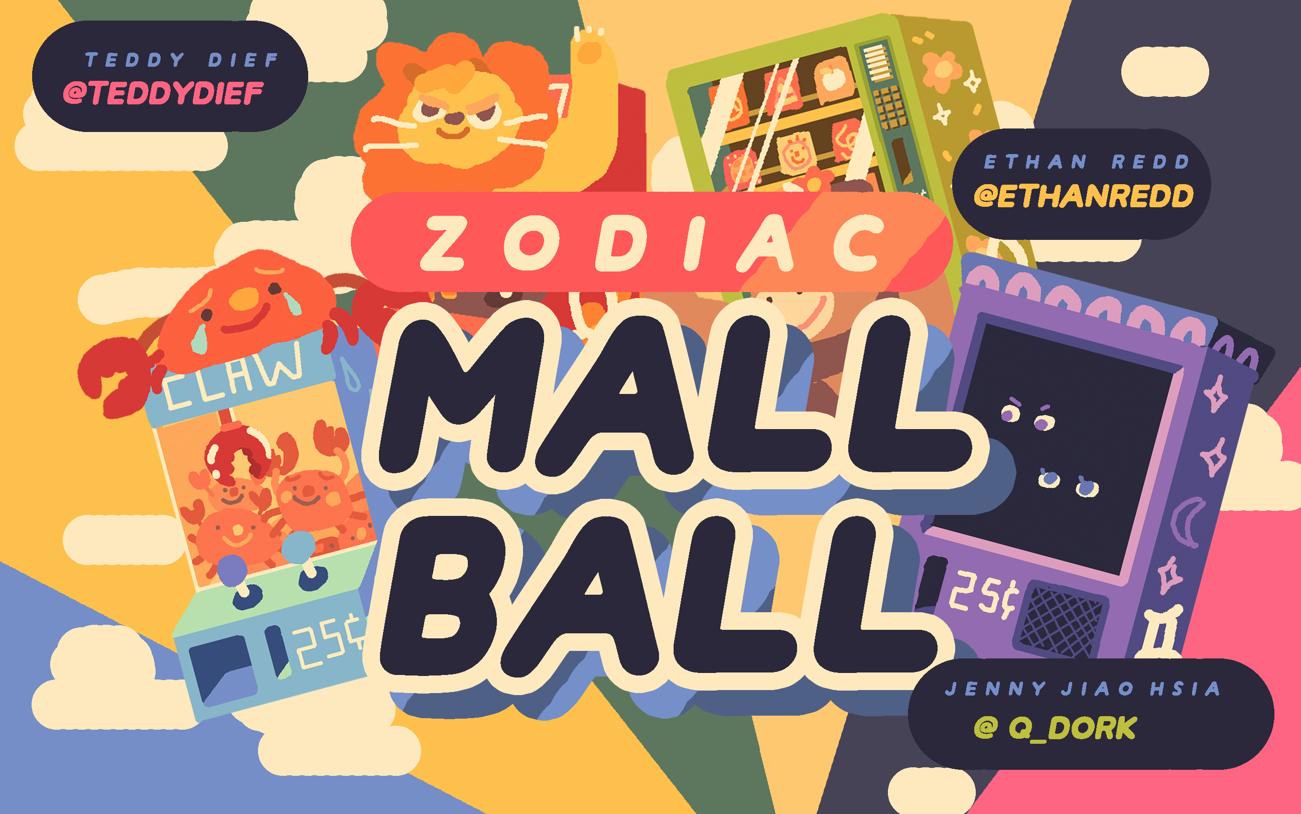 ZODIAC MALL BALL by theworldtrees, q_dork, TeddyDief, Virtuoso Neomedia