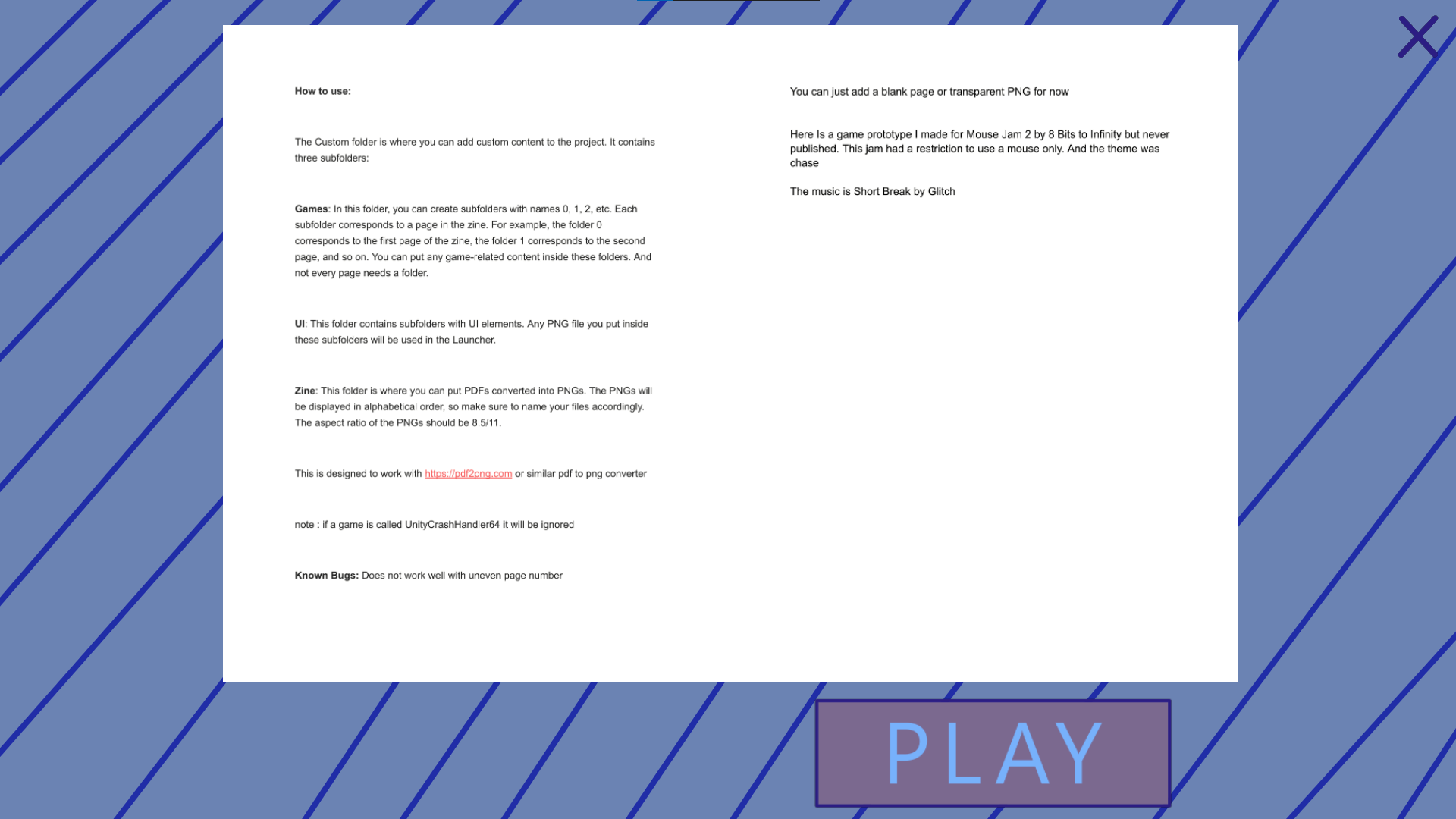 Zine Launcher By IZ ZI Zine Launcher By IZ ZI