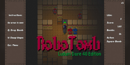 Cover image for Robo Tomb, Ludum Dare 40 Edition