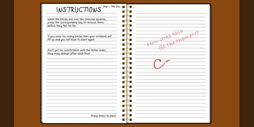 Cover image for Notebook - Ludum Dare 40 - 2017