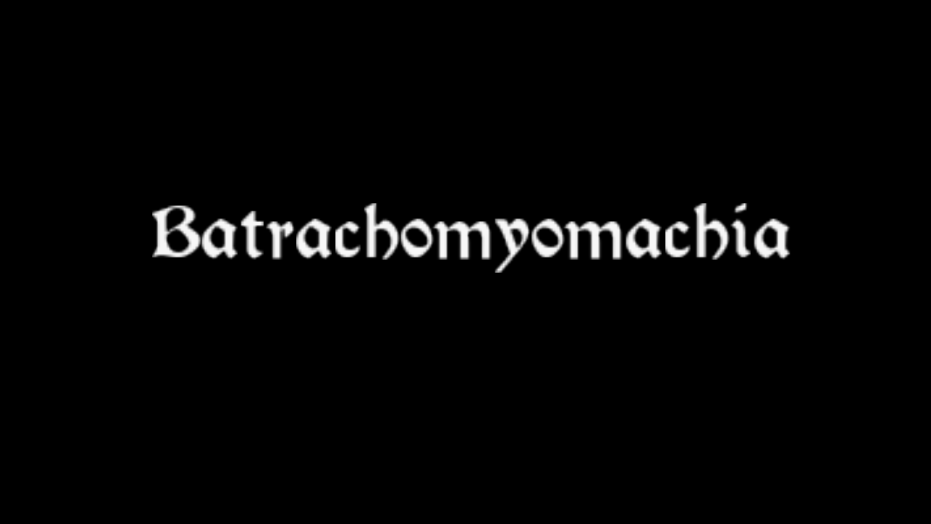 Batrachomyomachia