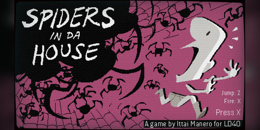 Cover image for Spiders in da house