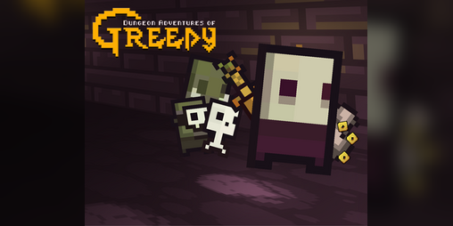 Cover image for Dungeon Adventures of Greedy
