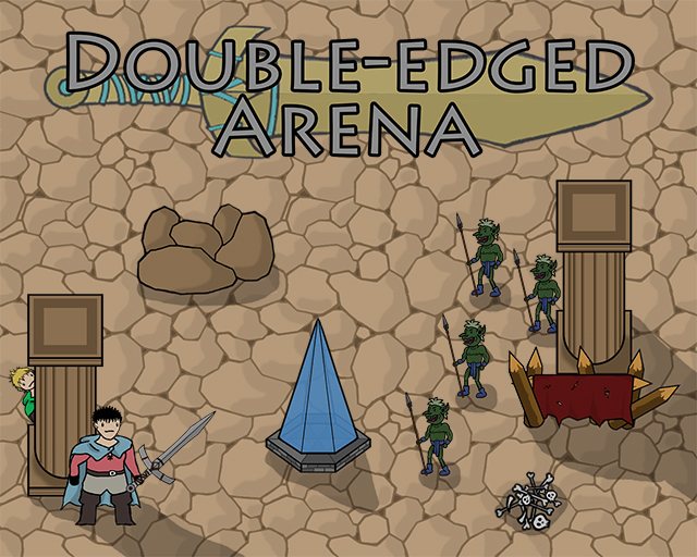 Cover image for Double-Edged Arena