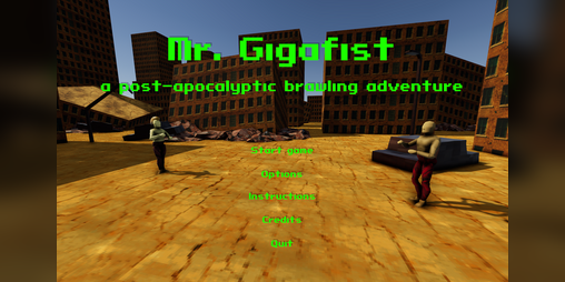 Cover image for Mr. Gigafist: Ludum Dare 40