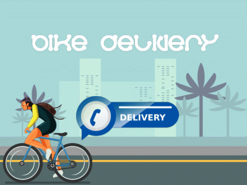 Bike Delivery by tiflami