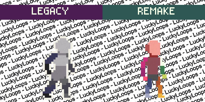 COMPLETE REMAKE! Fully Animated Character Template by LuckyLoops