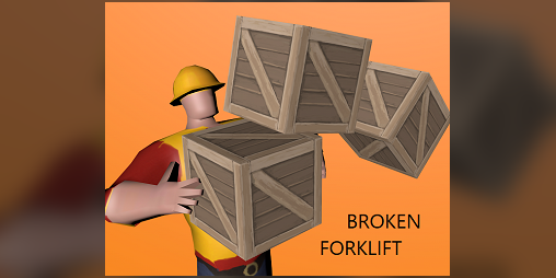 Cover image for Broken Forklift