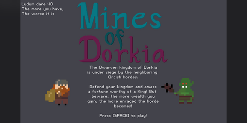 Cover image for Mines of Dorkia