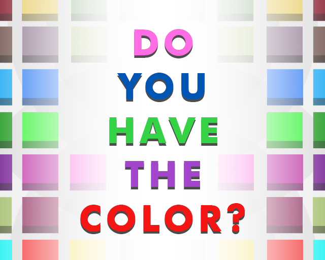 Cover image for Do you have the color?