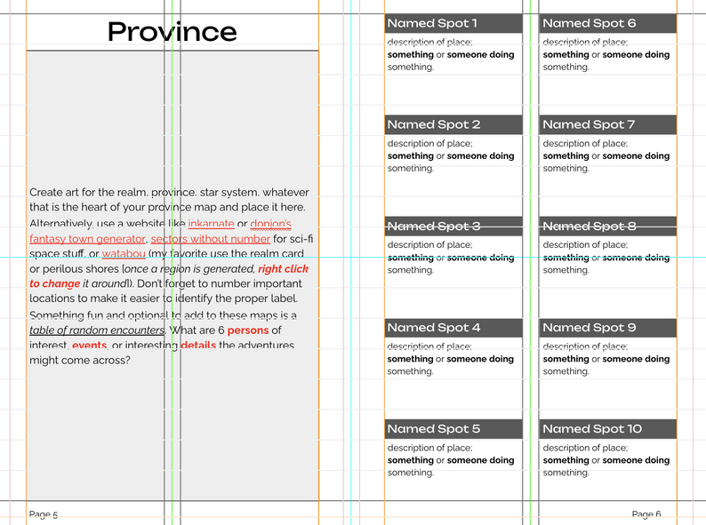 Google Slides Adventure Zine Template by DanFawcett