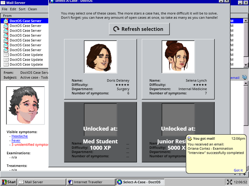 The Diagnosis Game by Slynch