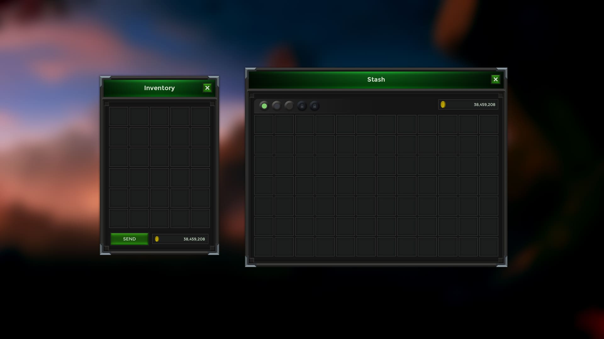 Renderman Ui MMORPG Game UI 2 by Renderman