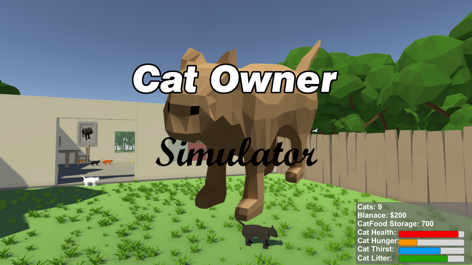 Cat Owner Simulator by xzippyzachx