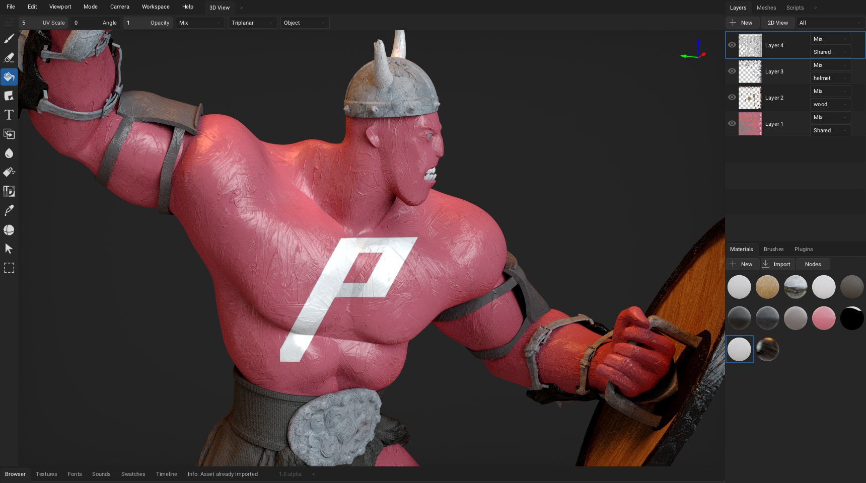 Screenshot 2 for ArmorPaint