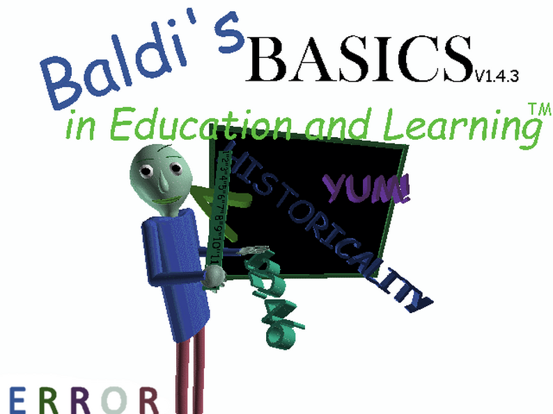 error baldi basics by HERO