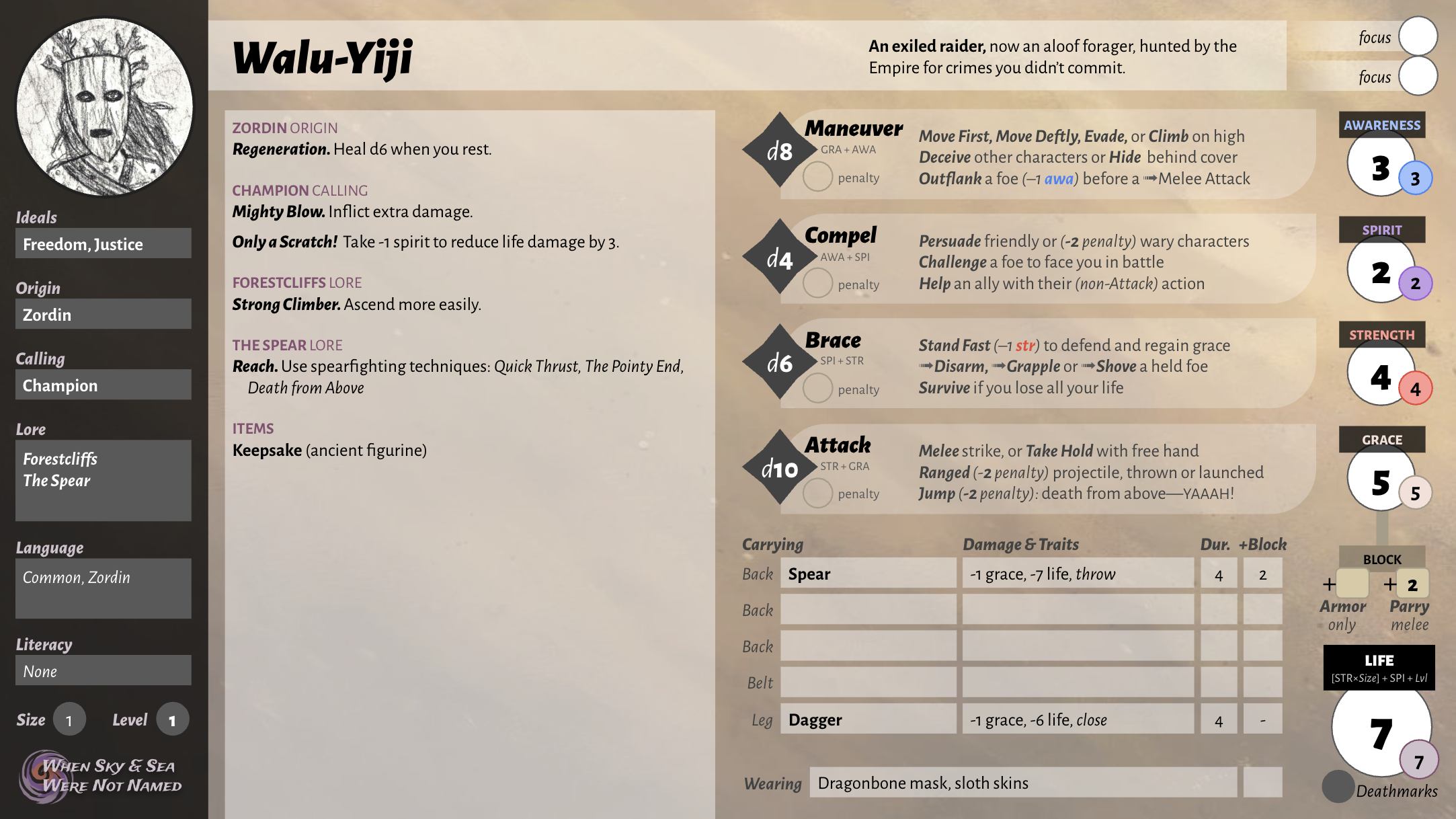Screenshot 8 for When Sky and Sea Were Not Named