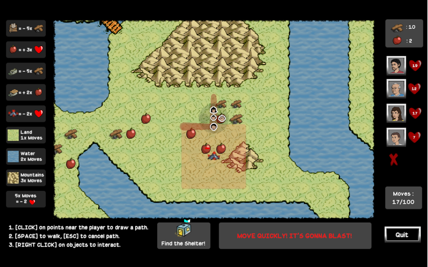 Atlas of Survivors