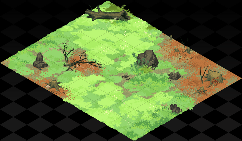 Isometric Asset Pack: Forest by Rafael Sewa