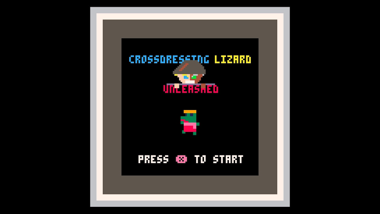 Cover image for Crossdressing Lizard Unleashed