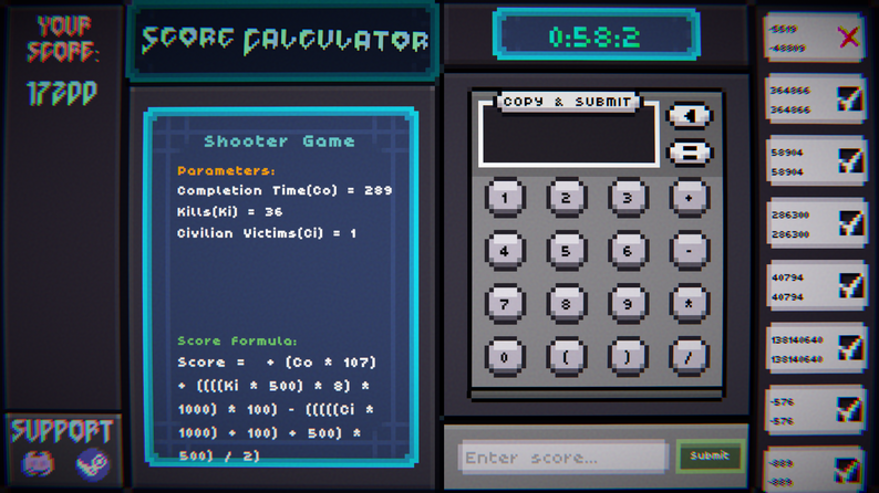 Score Calculator Simulator by Fkjaha