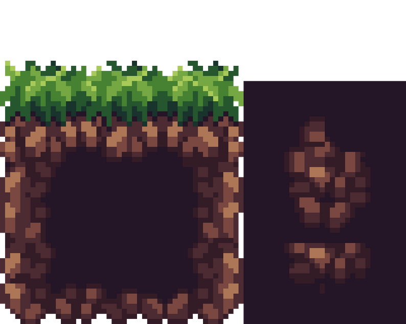 Tileset Forest 16x16 by Black Cat Studio