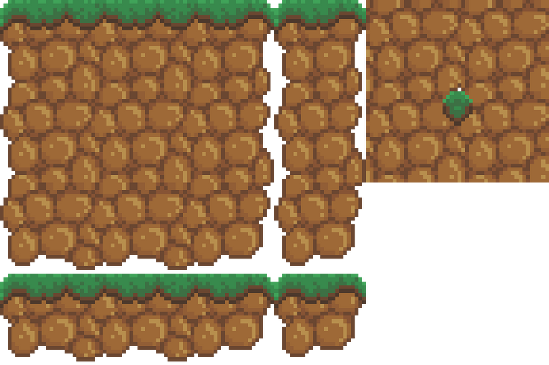 Pixel Art Platformer Tileset By Dustdfg