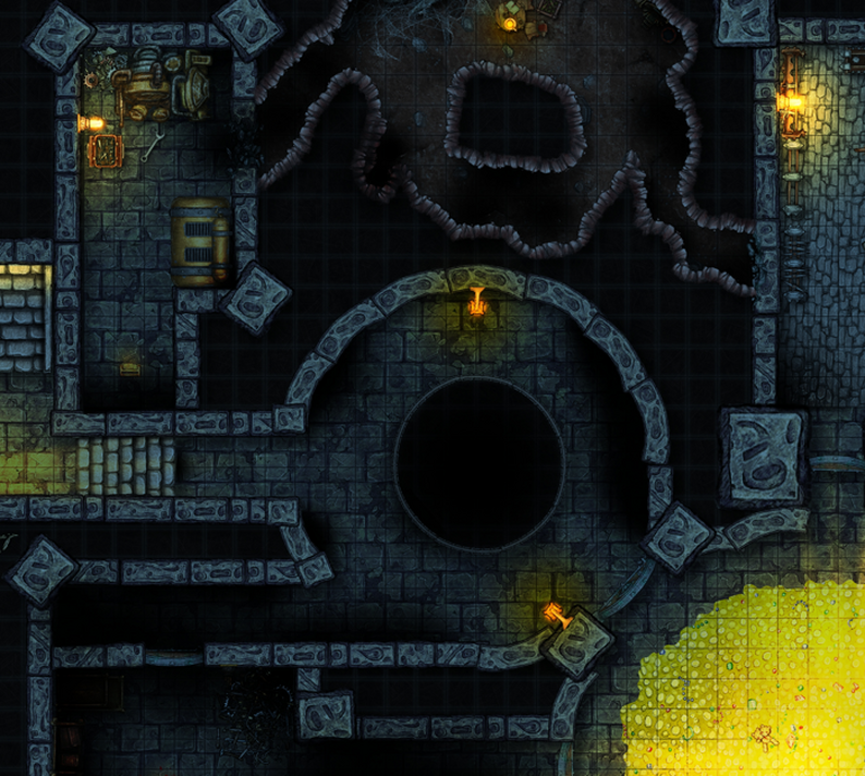 Dungeon Office - TTRPG Map Pack by Coffee Dragon Studios