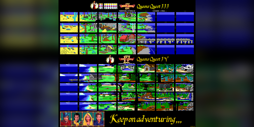 Cover image for Queens Quest 3-4 - Kings Quest 3-4 AGI Hack