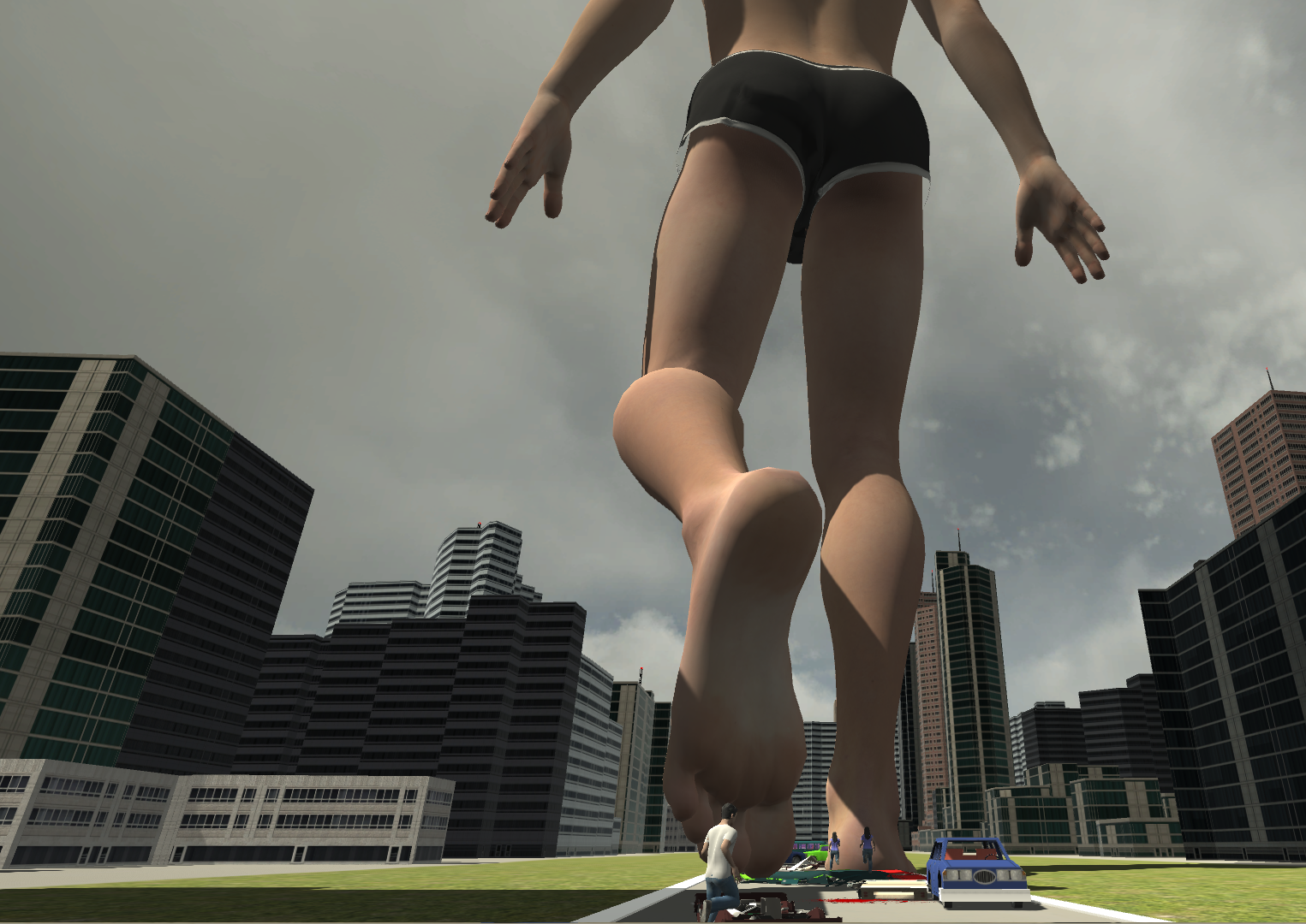 Giantess vr. Кейтлин Брукс великанша. Макрофилия великанши.