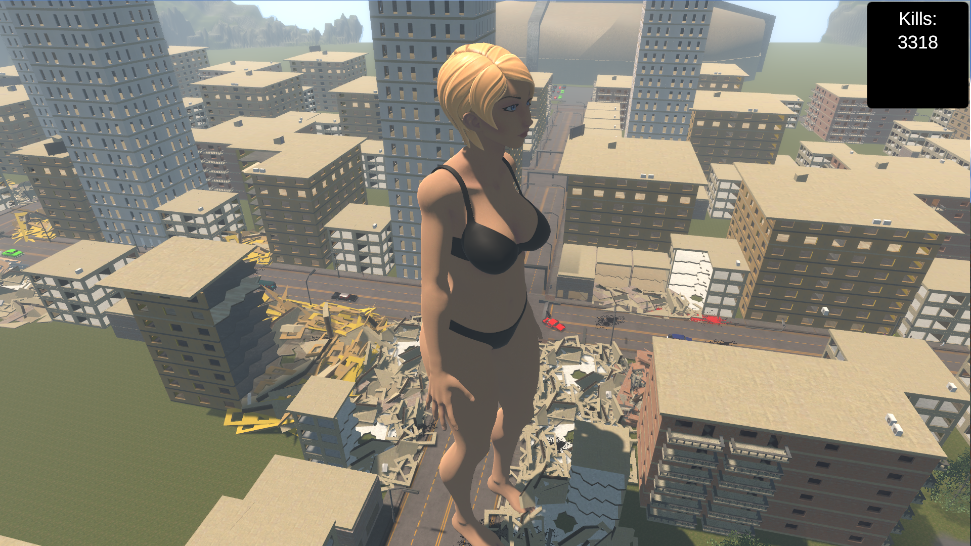 Flattened giantess