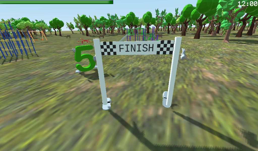 Finish Line: on the run by Sebastián for GMTK Game Jam 2023 