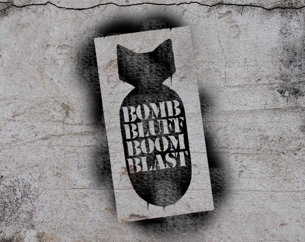 Bomb Bluff Boom Blast