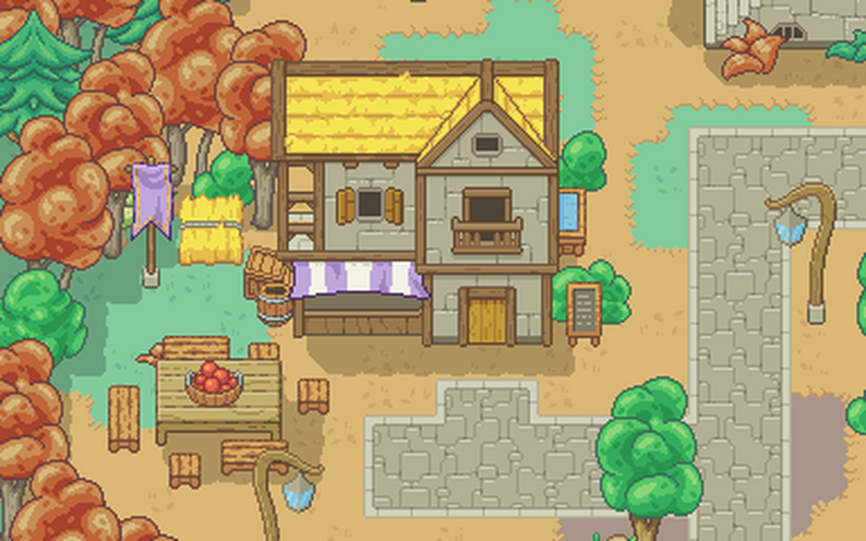 The Fantasy Tileset - 16x16 pixel art asset pack by Ventilatore