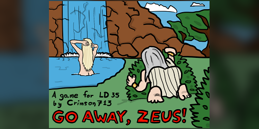 Cover image for Go Away, Zeus!