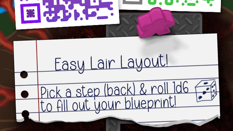 Lair Blueprint Build-A-Lair: Blueprint Edition by Warped Board Games