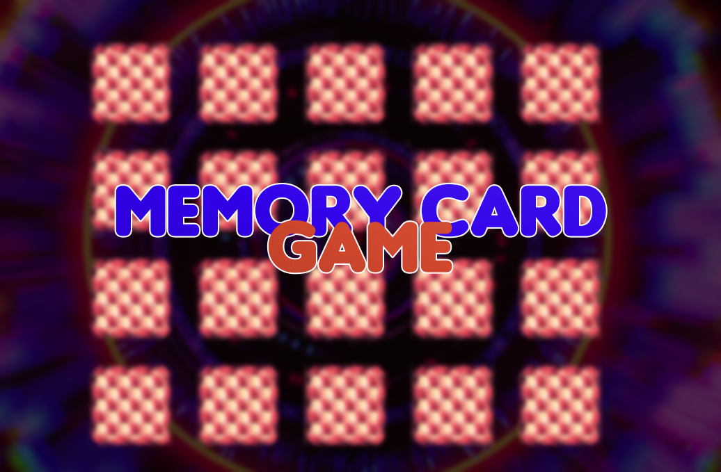 memory card game one player rules