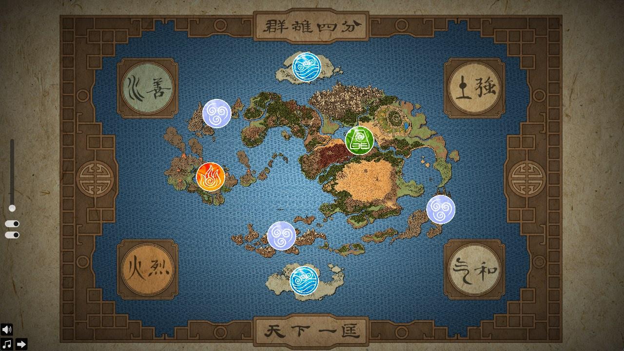Interactive Map | Avatar The Last Airbender by iYiyo
