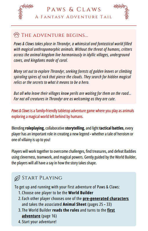 Screenshot 3 for Paws & Claws: A Fantasy Adventure Tail