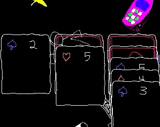 Cover image for hideous solitaire