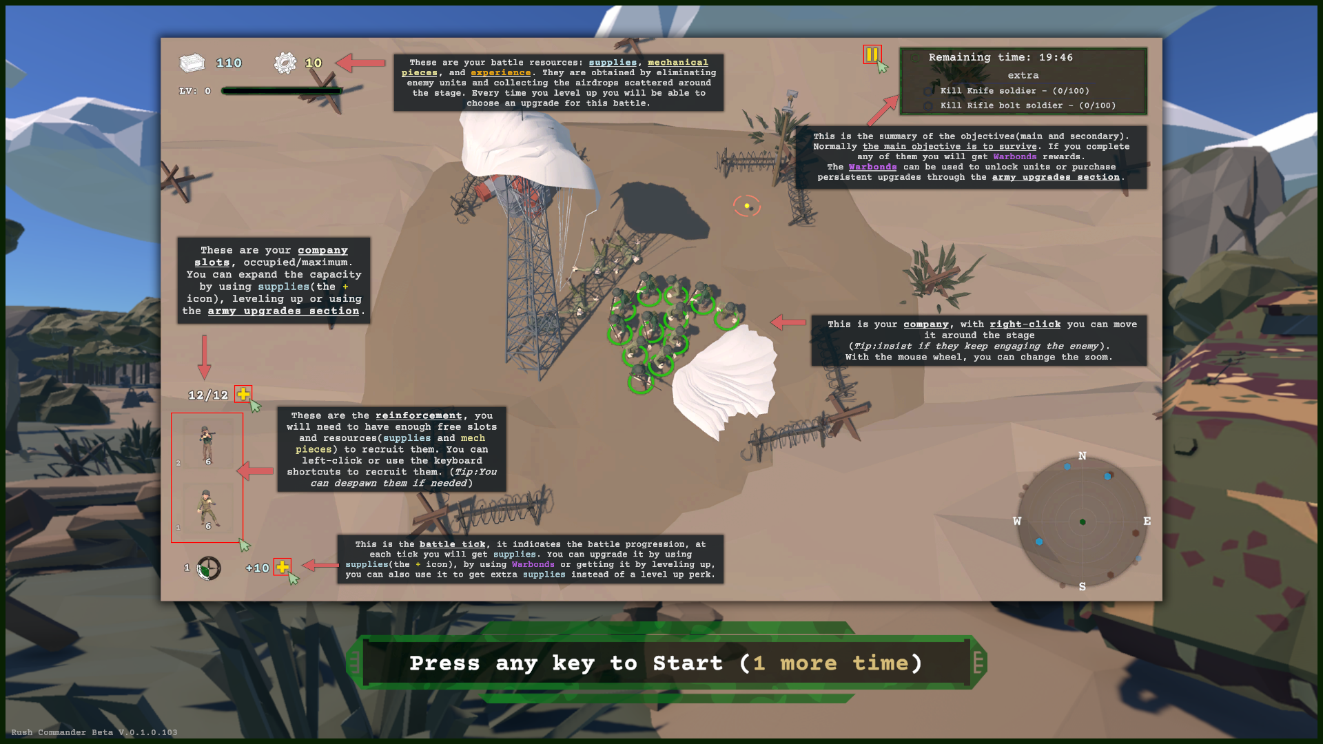 Simple ingame tutorial Simple ingame tutorial