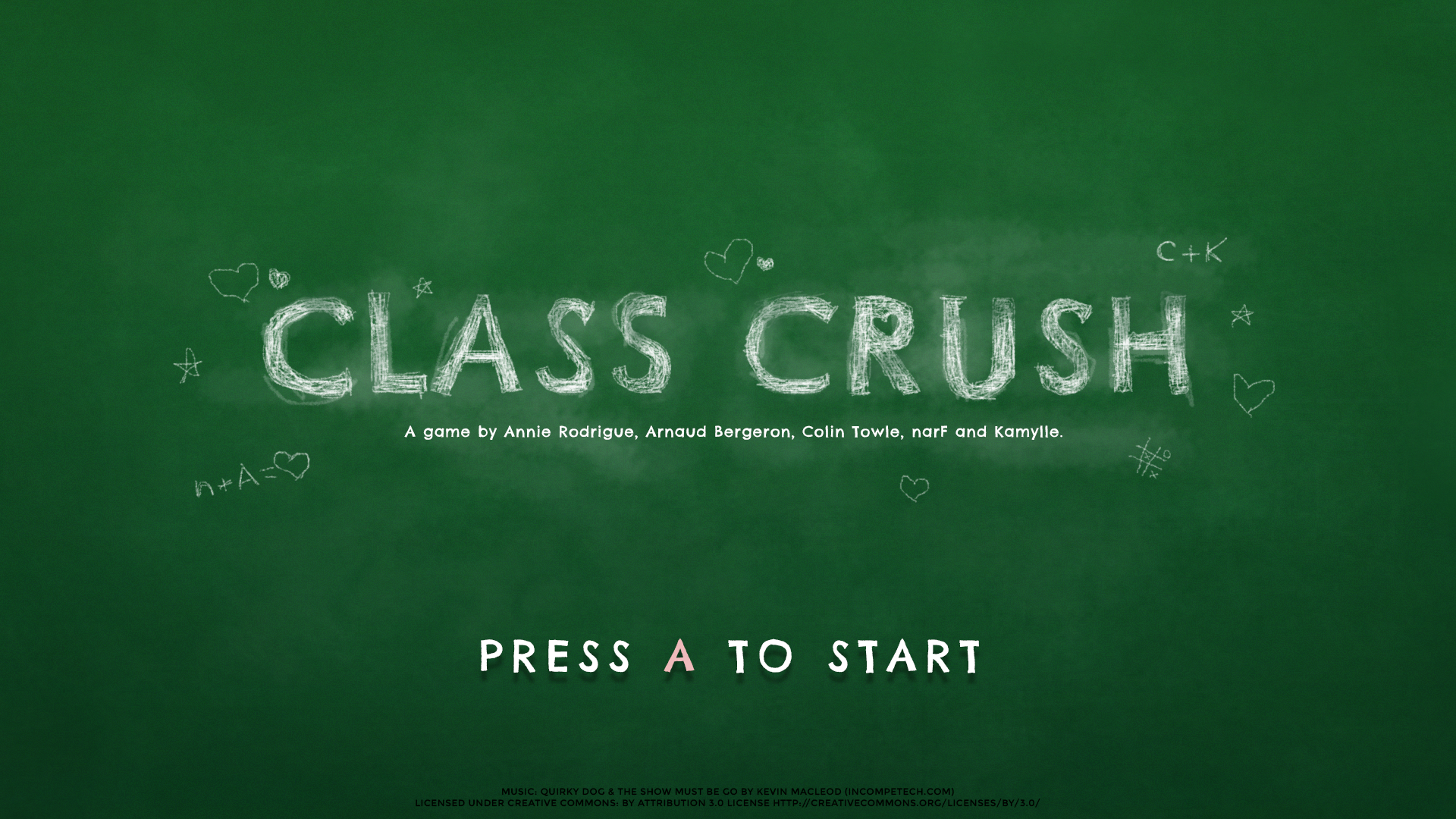 Class crush (ggj 18) mac os x