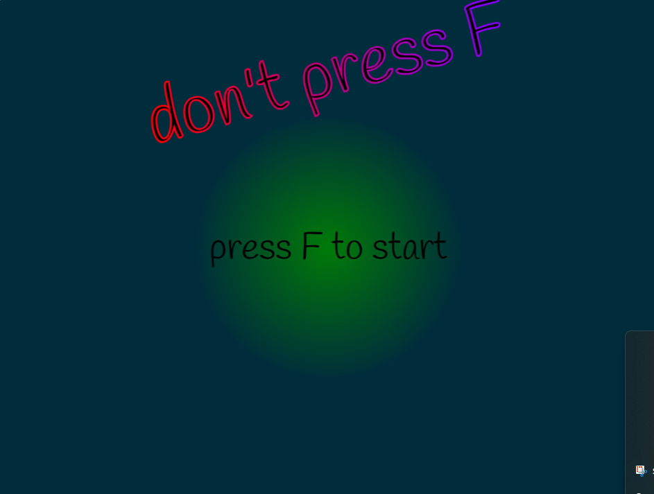 Where did PRESS F start? 