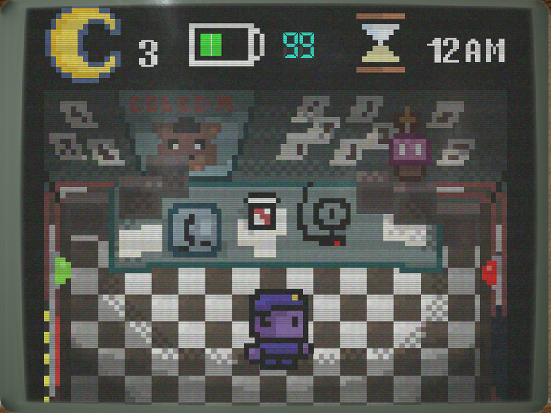 Five Nights at Freddy's Pixel Art Edition REMAKE by Sebastian Morales