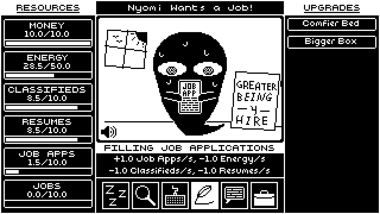 Nyomi Wants a Job! by zikes