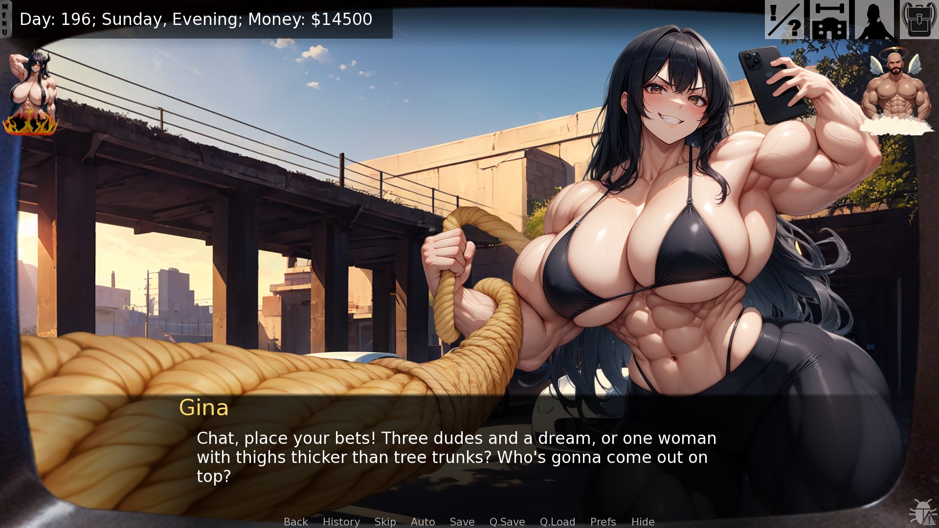 Screenshot 4 for Ginas Gym - PatreonVersion
