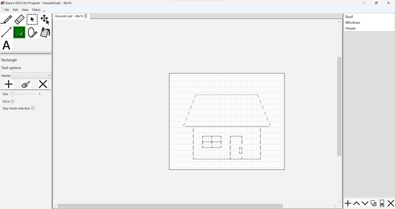 Kiara's ASCII Art Program by Kiara