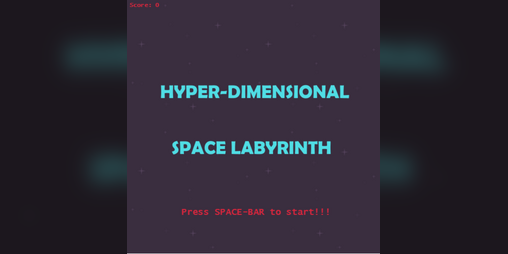 Cover image for Hyper-dimensional Space Labyrinth