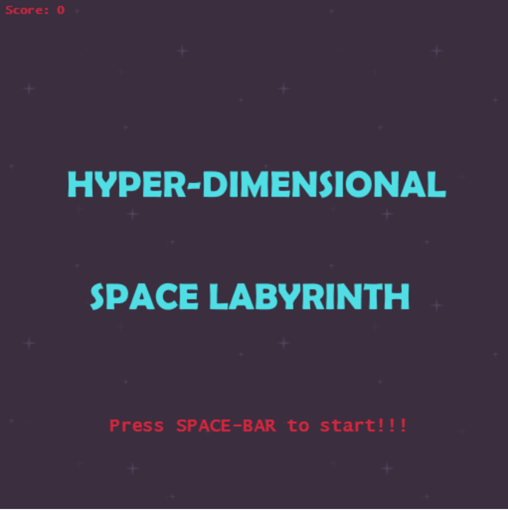 Cover image for Hyper-dimensional Space Labyrinth